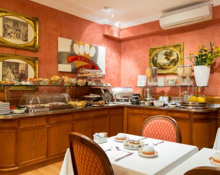 Sala colazione - Hotel Raffaello Roma - Roscioli Hotels